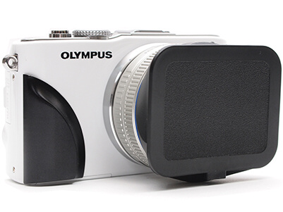 <b>OLYMPUS PEN Lite E-PL3への装着例</b>