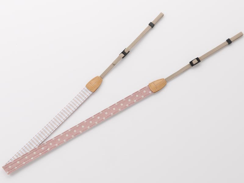 <b>ナチュラルドットストライプ（ピンク）</b>