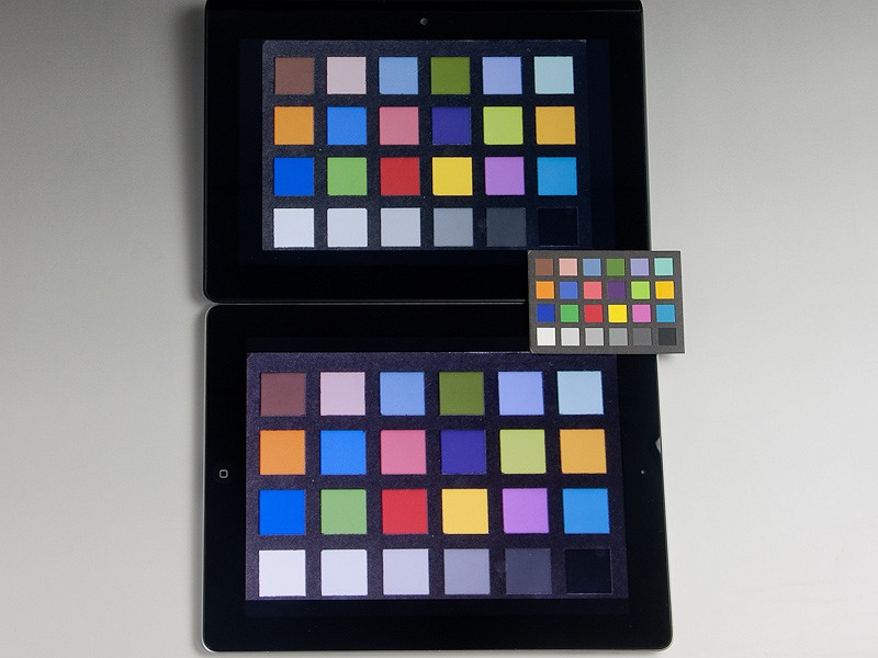 <b>発色は控えめだが、おおむね正確</b>