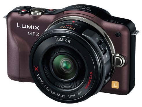 <b>DMC-GF3X（センシュアルブラウン）</b>