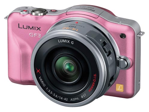 <b>DMC-GF3X（フェアリーピンク）</b>