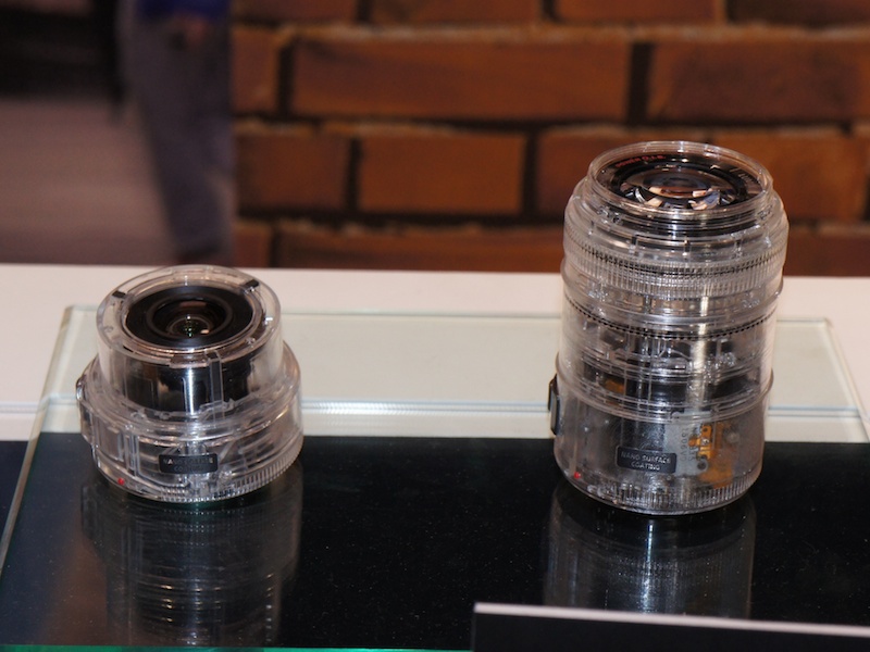 <b>スケルトンモデルも展示してあった</b>