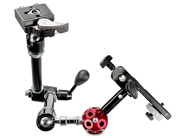 <b>クランプやアームなどの取り付け例</b>