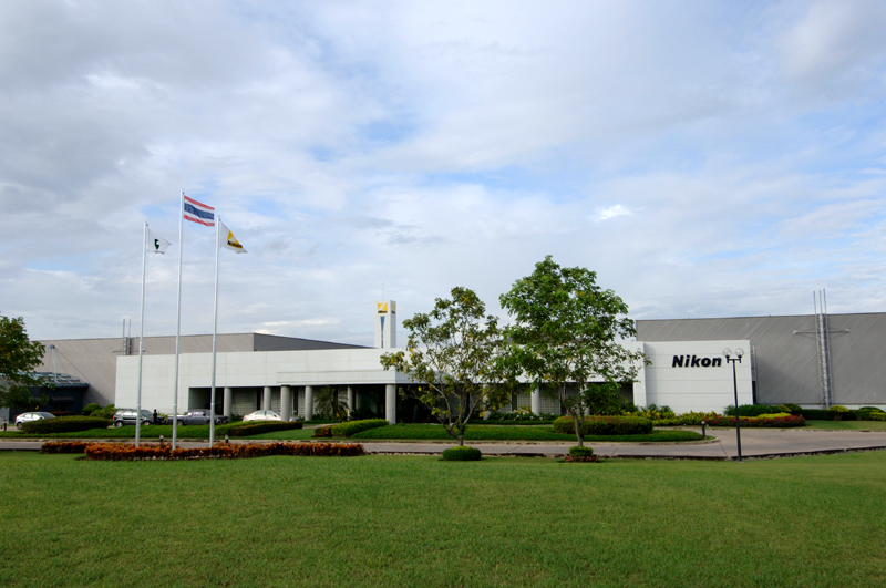 <b>ニコンタイランド社（いずれも被災前）</b>