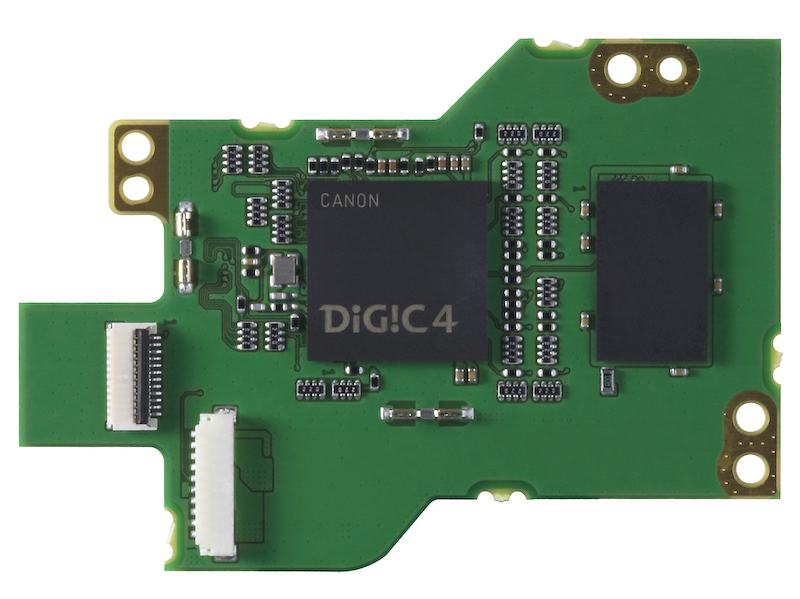 <b>AE処理用としてDIGIC 4を搭載する</b>