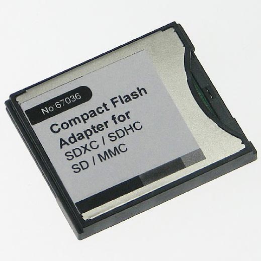 <b>SD→CF（CF規格-Type2）</b>