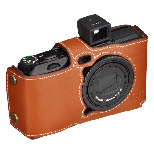 <b>GR DIGITAL IV用本革ボディスーツ（キャメル）DBS-GR4CM</b>