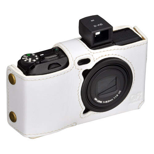 <b>GR DIGITAL IV用本革ボディスーツ（ホワイト）DBS-GR4WT</b>