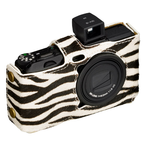 <b>GR DIGITAL IV用本革ボディスーツ（ゼブラ）DBS-GR4ZB</b>