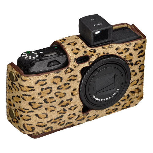 <b>GR DIGITAL IV用本革ボディスーツ（ヒョウ）DBS-GR4LP</b>