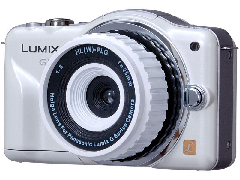 <b>HL（W）-PLG-WE（パナソニックLUMIX G用）の装着例</b>