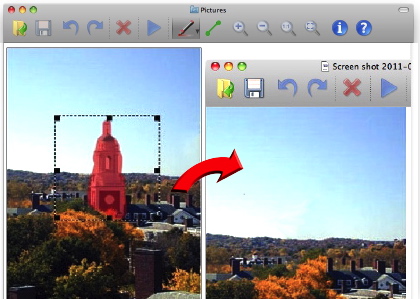 <b>オブジェクトの消去例（インフィニシス提供）</b>