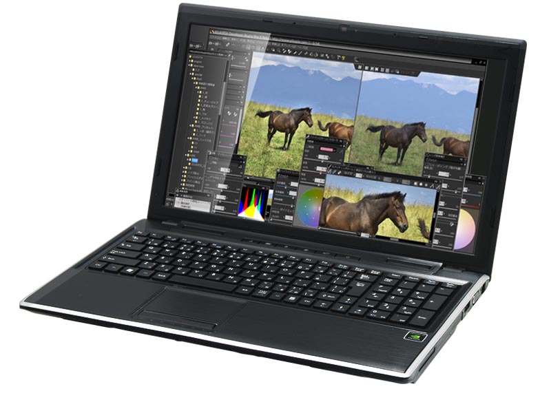 <b>Prime Note Raytrek-V SILKYPIX推奨QF540</b>