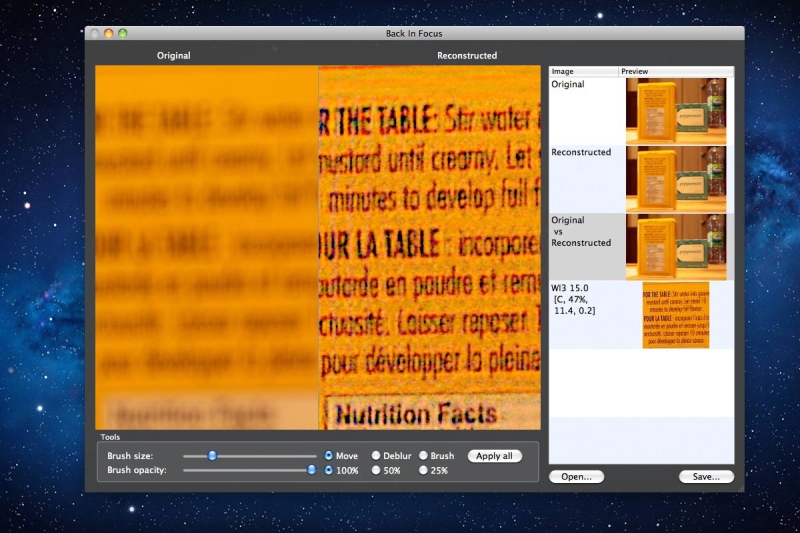 <b>Back In Focus</b>