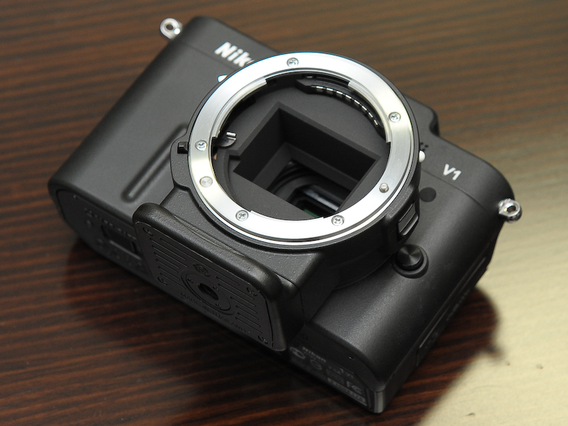 <b>V1にFT1を装着したところ</b>