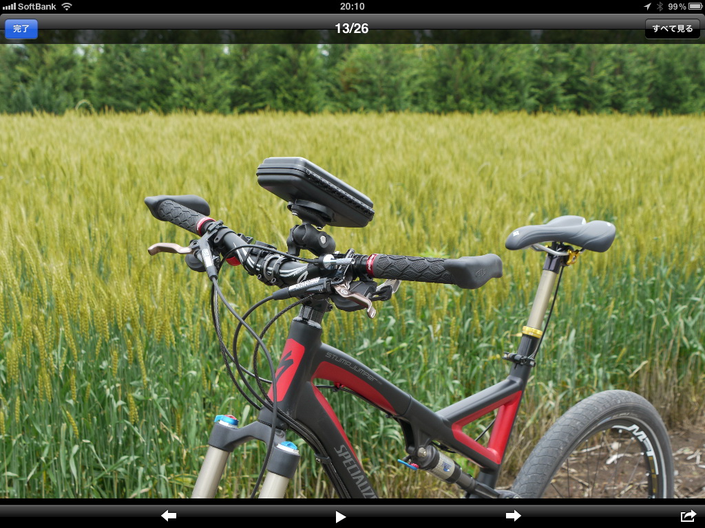 <b>iPad上での1枚表示。画面サイズが大きいだけに迫力がある</b>