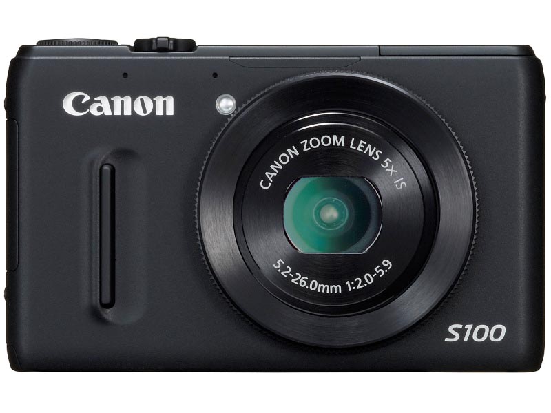 <b>PowerShot S100。発売は12月上旬。価格はオープン。店頭予想価格は5万5,000円前後の見込み</b>