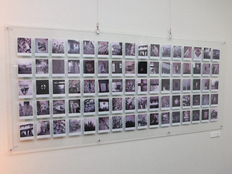 <b>会場に展示された藤代氏の作品</b>