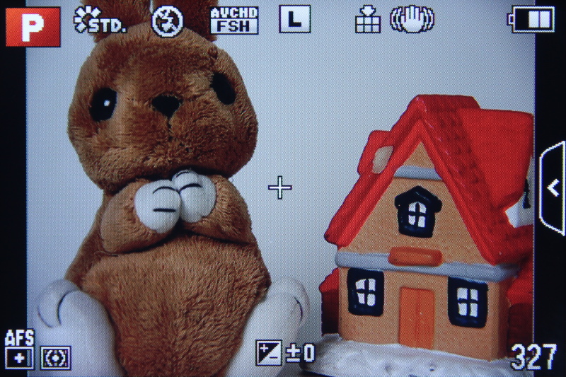 <b>撮影画面（通常時）</b>