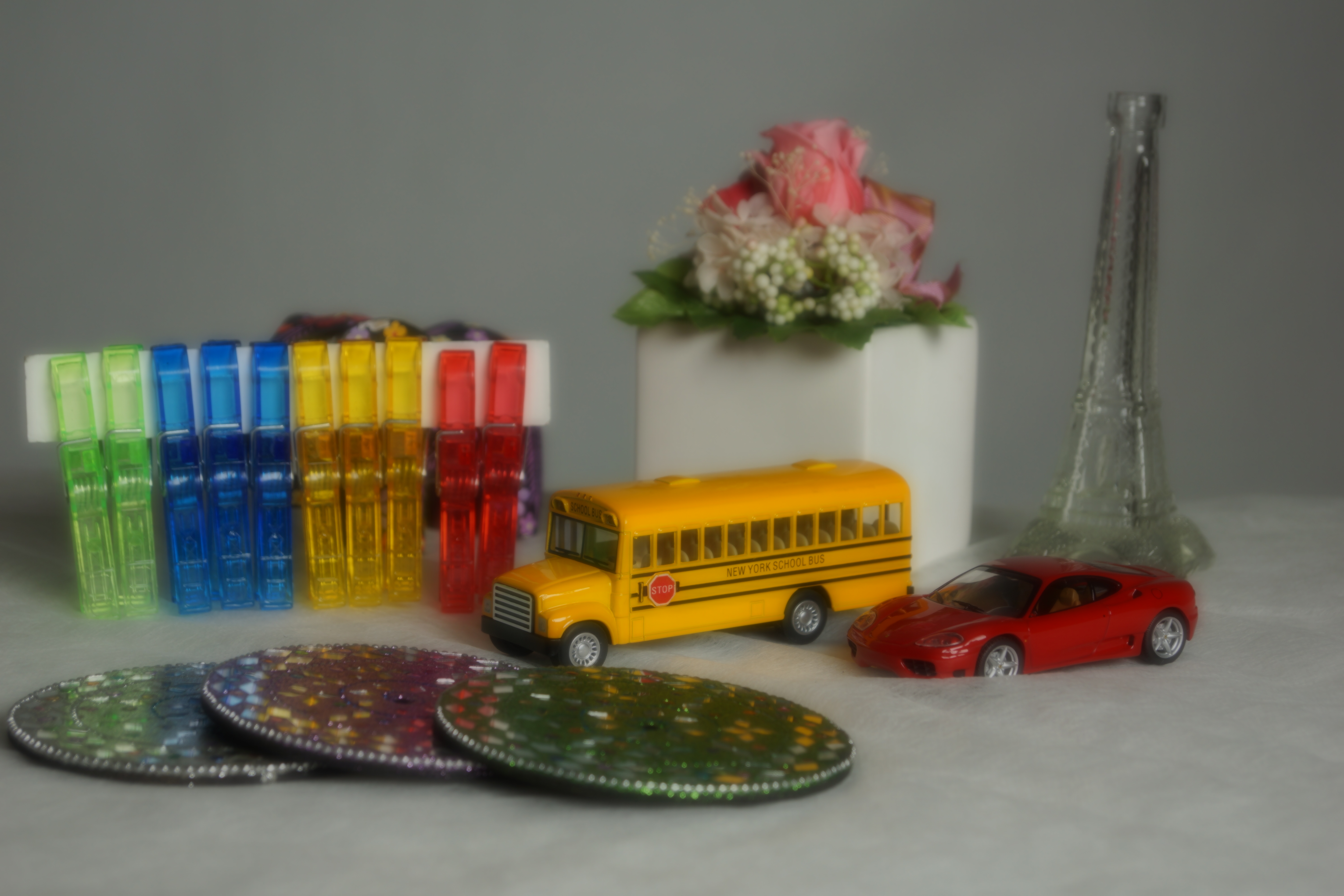 <b>ソフトフォーカス：弱</b>