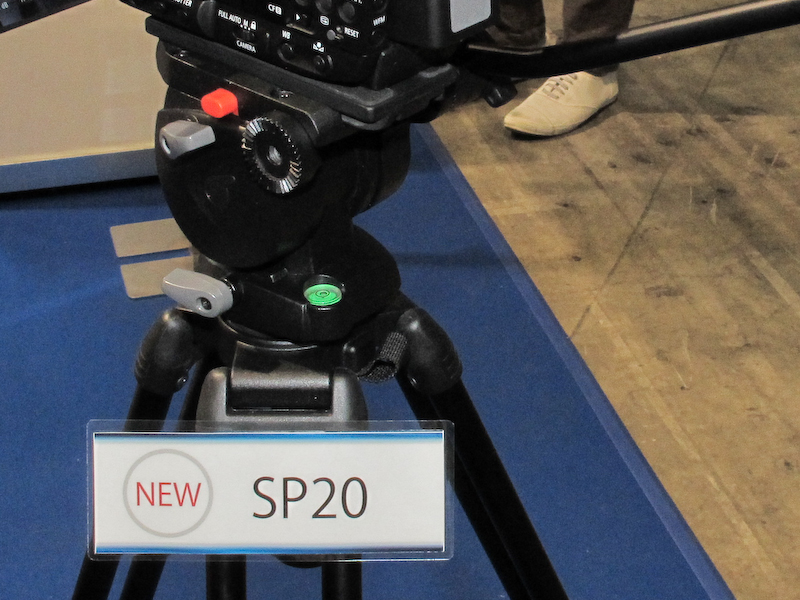 <b>SP20の雲台部分</b>