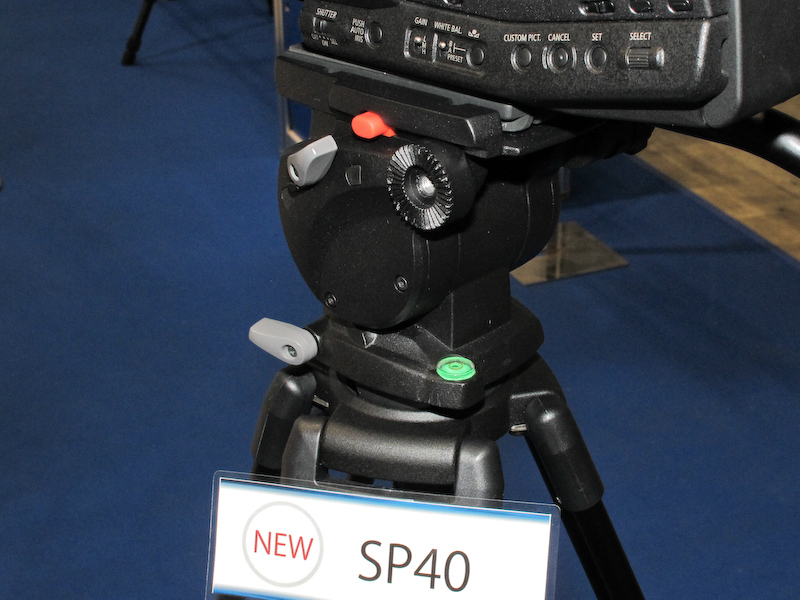 <b>SP40の雲台部分</b>