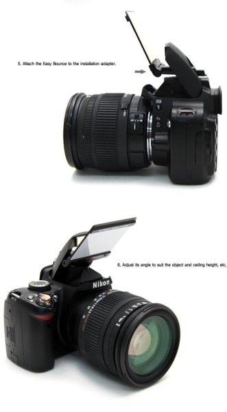 <b>カメラへの装着例</b>