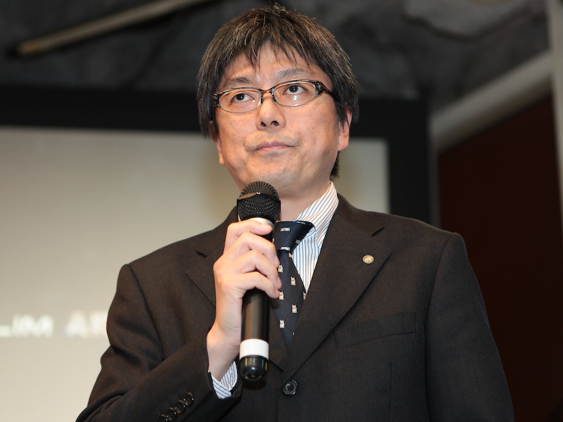 <b>カシオ計算機SP戦略部QVSP室の仁井田隆氏</b>