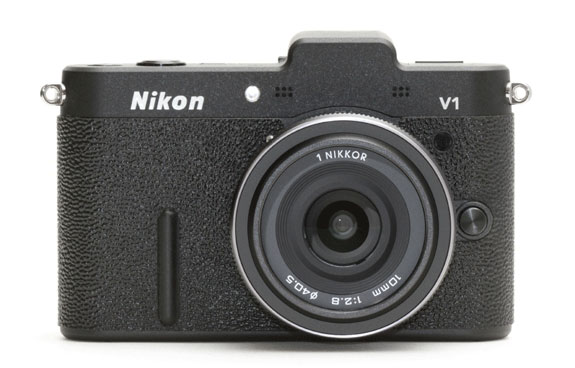 <b>ニコン1 V1用張り革キット ニコンSタイプ4301 光沢タイプの使用例</b>