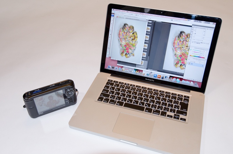<b>エプソンのフォトスレージとMacBook Pro 15インチ</b>