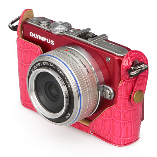 <b>クロコ調ピンク</b>