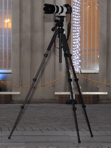 <b>三脚はベルボンのジオ・カルマーニュE645</b>