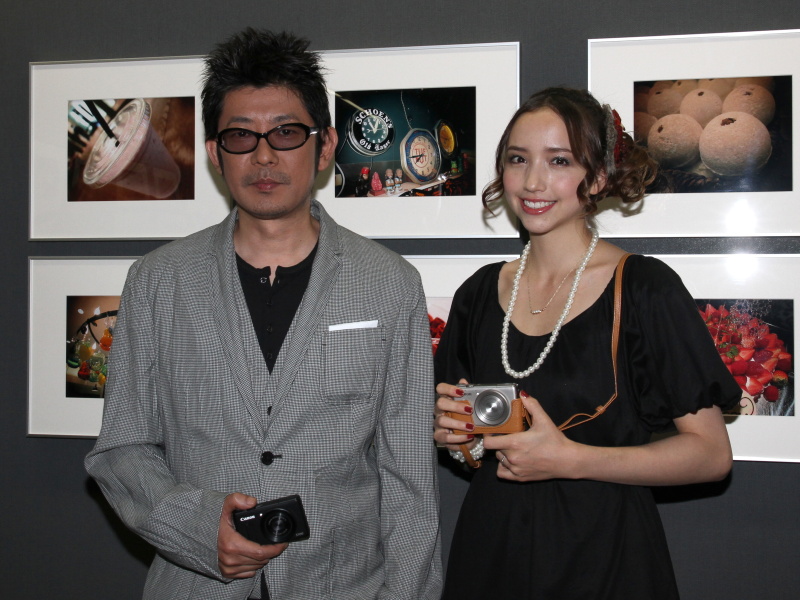 <b>オープニングに出席した永瀬正敏さん（左）と豊田エリーさん（右）</b>