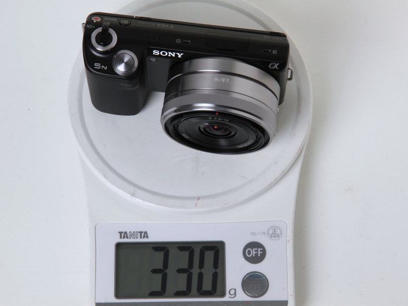 <b>NEX-5N＋「E 16mm F2.8」</b>