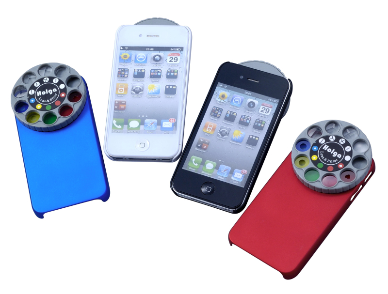 <b>iPhone 4への装着例</b>