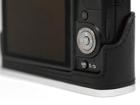 <b>DMC-GF3への装着例</b>