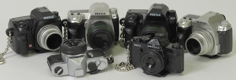 <b>PENTAX一眼レフカメラミニチュアコレクション</b>