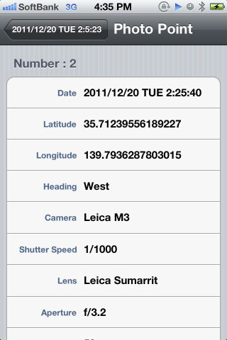 <b>記録データの内容</b>