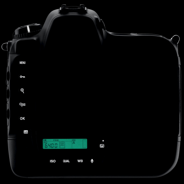 <b>背面ボタンのイルミネーションを点灯させたところ</b>