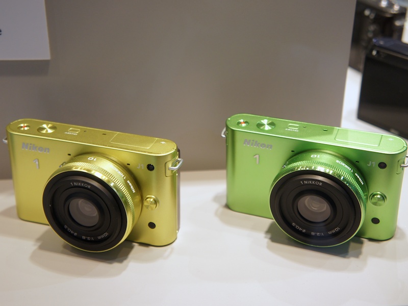 <b>Nikon 1 J1の未発売カラーバリエーション</b>