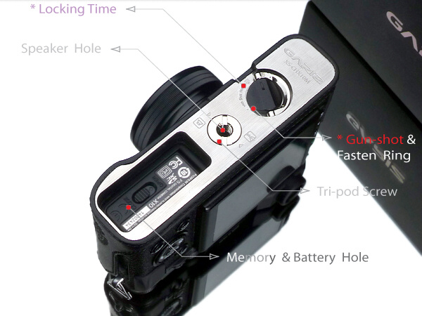 <b>底面にGUN-SHOTシステム用のリングを備える</b>