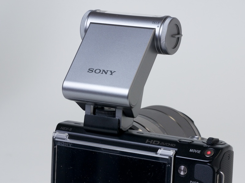 <b>HVL-F20Sの背面</b>