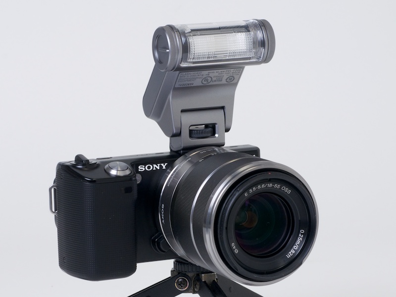 <b>HVL-F20S（電源ON）</b>