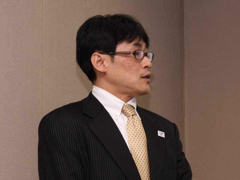 <b>CIPAプロジェクト審議会 イベントプロジェクト チーフの岡本昌也氏</b>