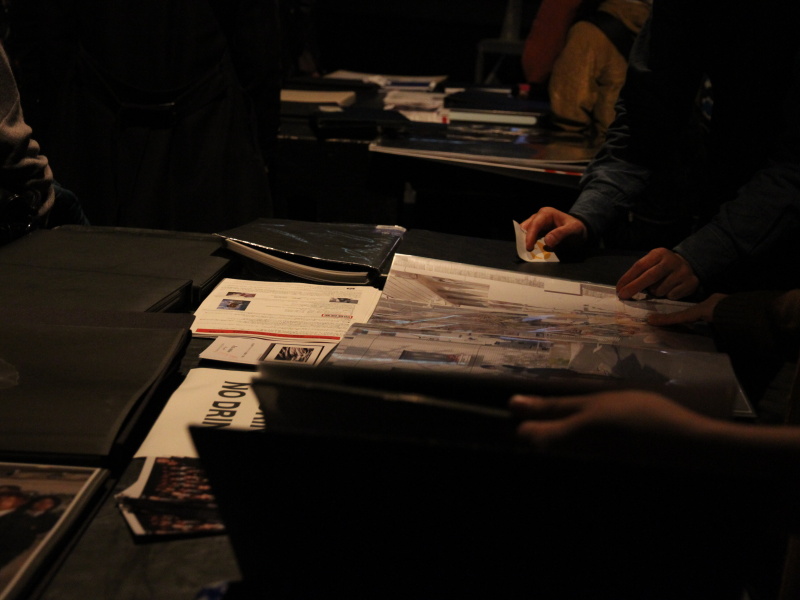 <b>持ち込み可能はポートフォリオコーナーを用意</b>