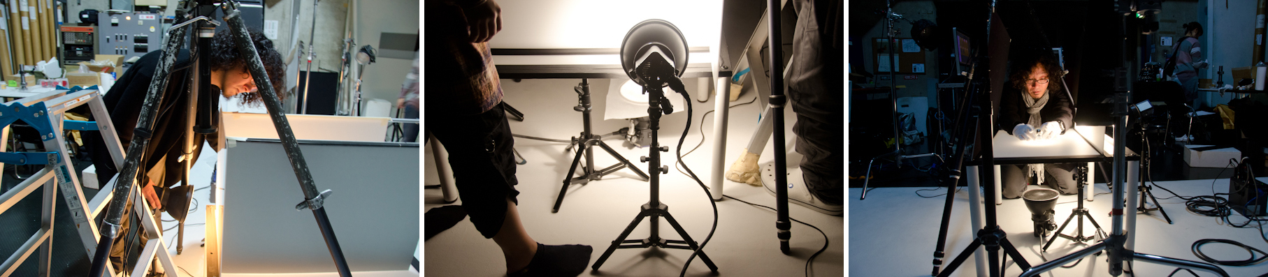 <b>財団法人日本産業デザイン振興会の主催で、毎年、その年の受賞作品とデザイナーなど受賞者を含むポートレートを撮影したものを印刷して、1冊の分厚いアニュアルにまとめる。受賞作品のブツ撮りはもちろんだが、ポートレートのカットも入るので、ブツとは別にポートレート撮影のチームも数人でかかっている。</b>