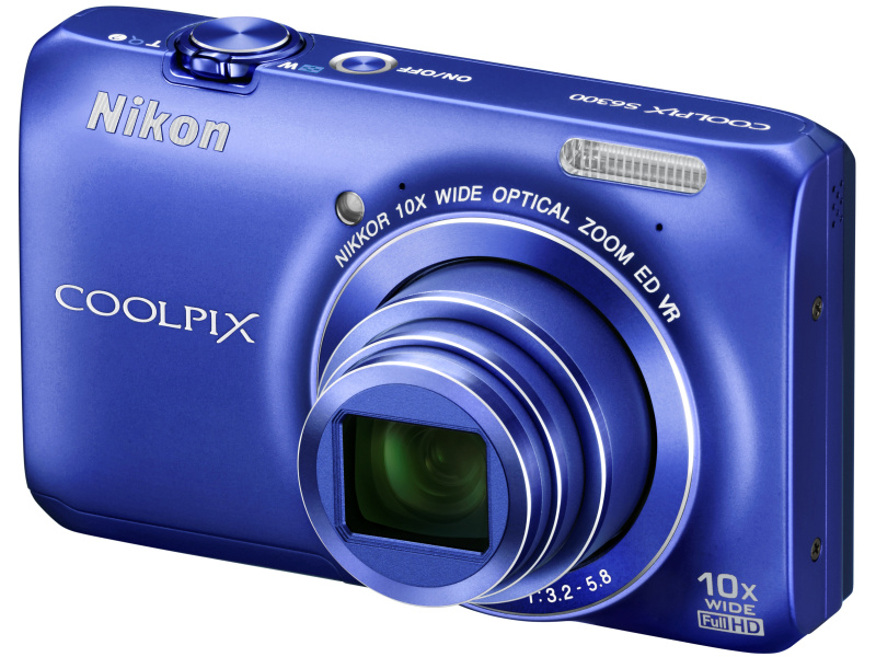 <b>COOLPIX S6300（スタイリッシュブルー）</b>