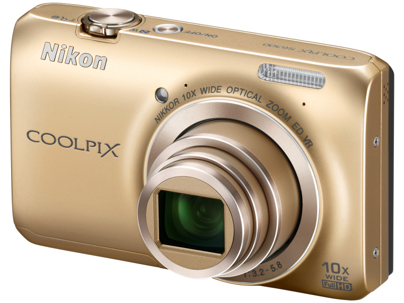 <b>COOLPIX S6300（エレガントゴールド）</b>