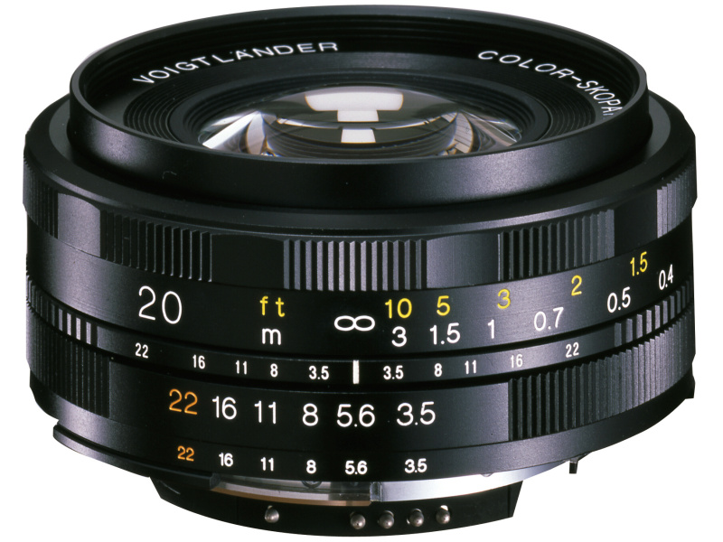 <b>COLOR-SKOPAR 20mm F3.5 SL II N Aspherical</b>