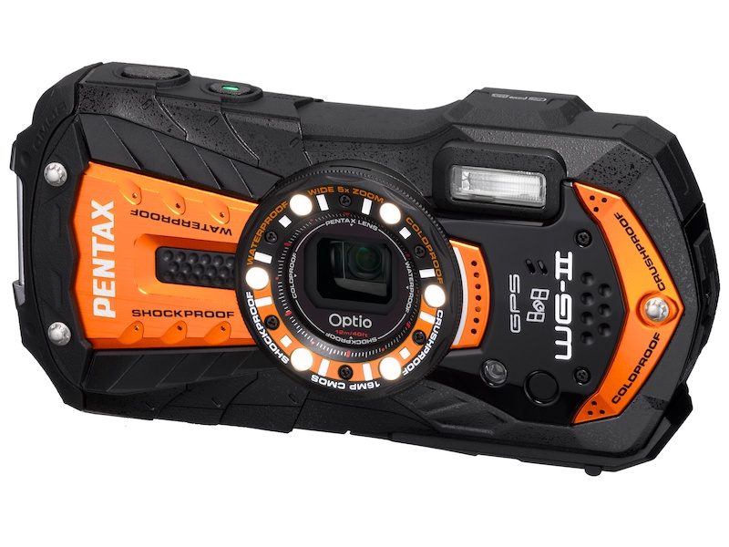 <b>PENTAX Optio WG-2 GPS（シャイニーオレンジ）</b>